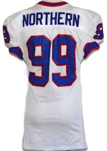 Lot of Buffalo Bills Game-Used Home & Road Jerseys