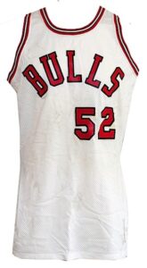 Lot of Chicago Bulls Game-Used Jerseys- Mark Crow, Cliff Pondexter, & Bobby Wilson