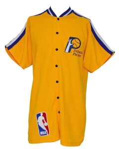 Lot of Cleveland Cavaliers and Indiana Pacers Worn Warm-up Jackets & Pants