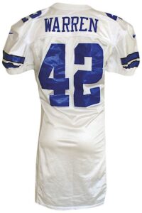 Lot of Dallas Cowboys Game-Used Jerseys with One Uniform