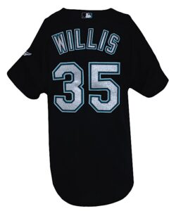 Lot of Dontrelle Willis Florida Marlins Game-Used Jerseys