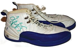 Lot of Elton Brand & Quentin Richardson LA Clippers Game-Used & Autographed Sneakers