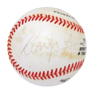 Lot of Entertainment Icons Single-Signed Baseballs from the Collection of Rick Rhoden