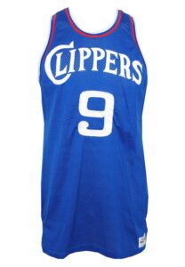 Lot of Game-Used Jerseys – 1991-92 Robert Pack Portland Trailblazers Game-Used Road Jersey, Circa 1986 Lancaster Gordon LA Clippers Game-Used Home Jersey, 1983-84 Derek Smith San Diego Clippers…