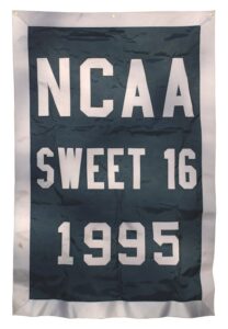 Lot of Georgetown Banners – 1995 Elite 8 & 1996 Sweet 16