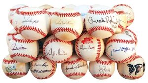 Lot Of Hall of Famer Single-Signed Baseballs