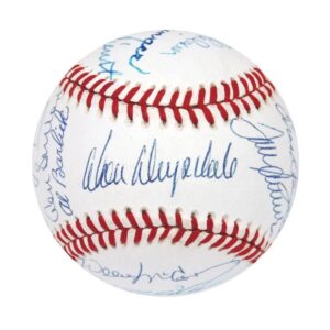 Lot of HOFers and All-Stars Multi-Signed Baseballs