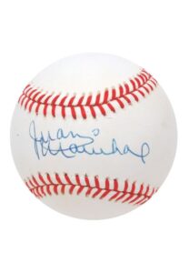 Lot of HOFers Single-Signed Baseballs