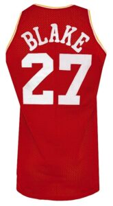 Lot of Houston Rockets Game-Used Jerseys – Blake, Terry Teagle, Andre Turner, Chuck Nevitt & Larry Micheaux