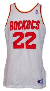 Lot of Houston Rockets Game-Used Jerseys – Woodson, Chievous & Garland