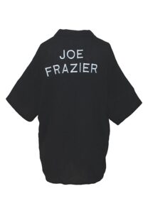 Lot of Joe Frazier Personally Worn & Autographed Jacket & Shirt