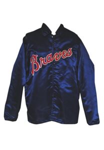 Lot of Luke Appling Worn Warm-Up Jackets – Braves & Cracker Jack