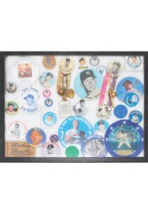 Lot of Mickey Mantle Pins, Etc.