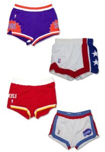 Lot of NBA Game-Used Shorts