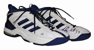 Lot of NBA Stars Game-Used & Autographed Sneakers