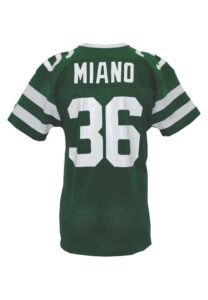 Lot of NY Jets Game-Used Jerseys  – Sowell