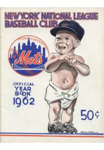 Lot of NY Mets 1962-1973 Yearbooks