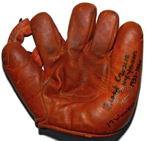 Lot of NY Yankees Autographed Gloves – DiMaggio, Berra & Others