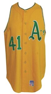 Lot of Oakland Athletics Game-Used & Issued Flannel Vests