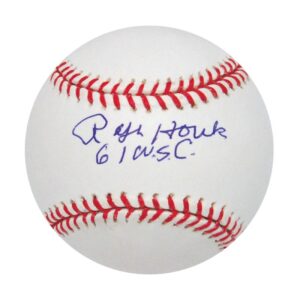 Lot of Ralph Houk Single-Signed Baseballs Inscribed “61 WSC”