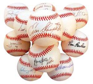 Lot of St. Louis Cardinals Single-Signed Baseballs