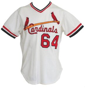 Lot of St. Louis Cardinals Worn Jerseys