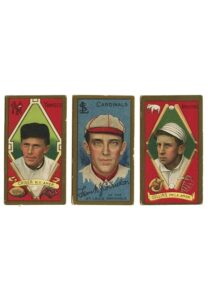 Lot of T205 Honest Long Cut Cards – Collins, Corridon & Criger