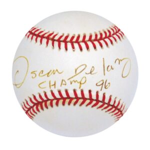 Lot of Tennis & Boxing All-Time Greats Single-Signed Baseballs from the Collection of Rick Rhoden