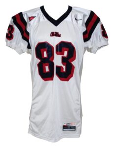 Lot of Various College Game-Used / Issued SEC Jerseys