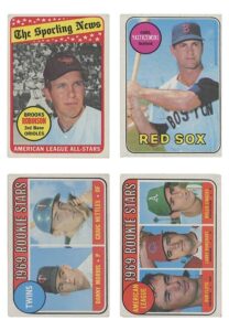 Lot Of Vintage American League Baseball Cards