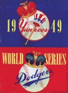 Lot of World Series Programs – 1949, 1950, 1952, 1953 & 1954