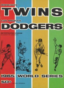 Lot of World Series Programs – 1965, 1966, 1967 & 1969