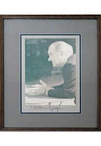 Lyndon B. Johnson Autographed Framed Picture Display