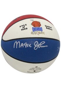 Magic Johnson Autographed All-Star MVP LE Basketball