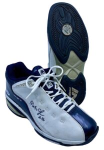 Magic Johnson LA Lakers Dual-Signed Shoes