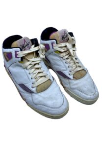 Magic Johnson LA Lakers Game-Used & Signed Shoes