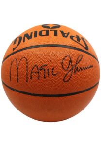 Magic Johnson Single-Signed Basketballs