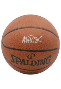 Magic Johnson Single-Signed Spalding Basketball