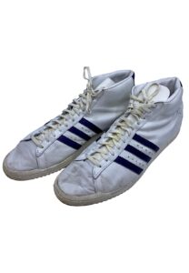 Mark Eaton Utah Jazz Game-Used & Signed Shoes