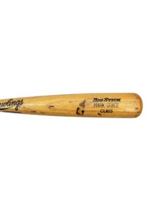 Mark Grace Chicago Cubs Game-Used Bat