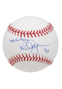 Mark McGwire “Happy Birthday” Ball