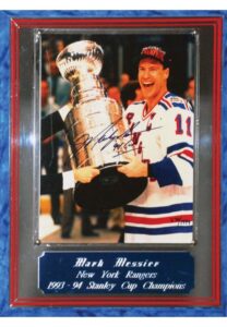 Mark Messier Autographed Limited Edition Photo Plaque