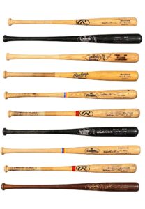 Matt Williams Cleaveland Indians & SF Giants Game-Used Bats