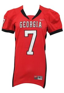 Matthew Stafford Georgia Bulldogs Autographed Pro-Cut Jersey