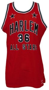 Meadowlark Lemon Harlem All-Stars Game-Used Road Uniform