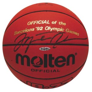 Michael Jordan Autographed 1992 Summer Olympics Official Basketball