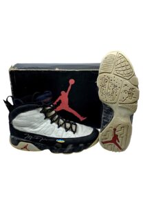 Michael Jordan Autographed “Jordan IX” Shoes