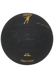 Michael Jordan Autographed “Mr. June” Limited Edition Black Basketball