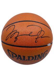 Michael Jordan Autographed Official Spalding Basketball