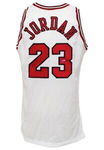 Michael Jordan Chicago Bulls Autographed Home Jersey With Presentation Box